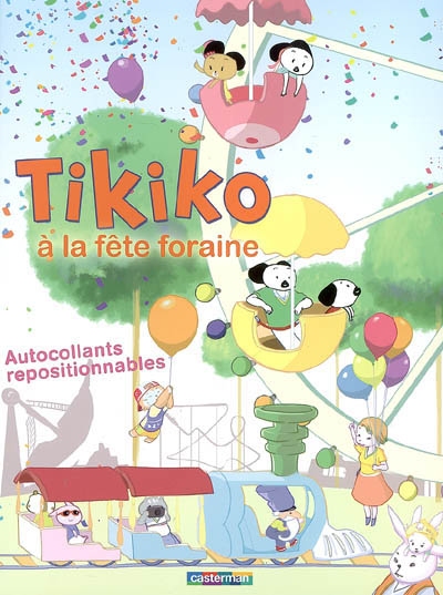 Tikiko à la fête foraine : autocollants repositionnables