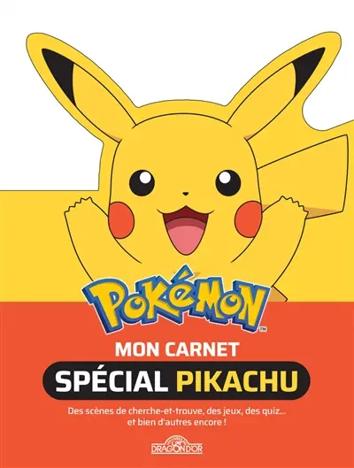Pokémon : mon carnet spécial Pikachu