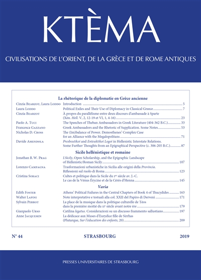 Ktèma : civilisations de...