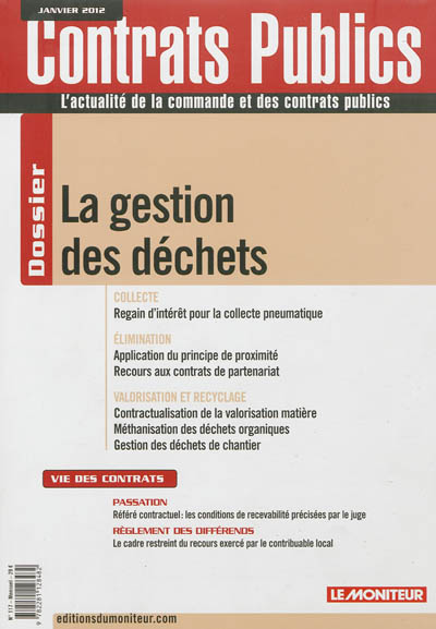 Contrats publics,...