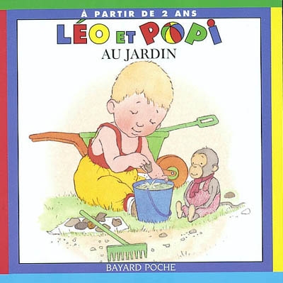 Léo et Popi au jardin