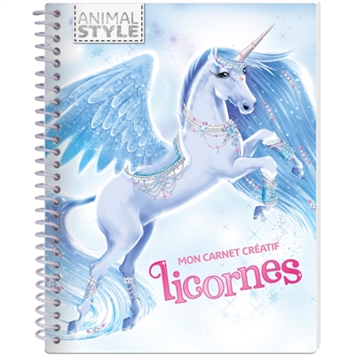 Mon carnet créatif : licornes