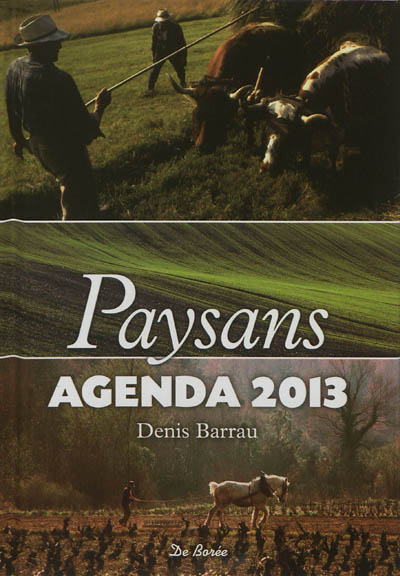 Paysans : agenda 2013