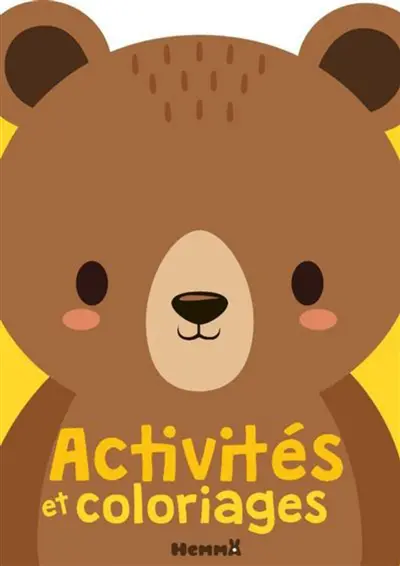 Ours : activités et coloriages : + stickers
