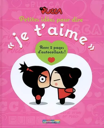 Pucca, petites idées pour dire je t'aime
