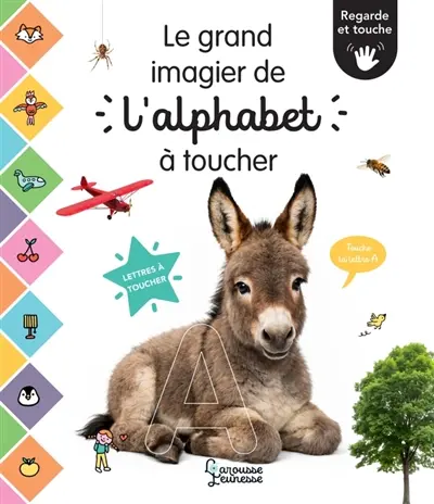 Le grand imagier de l'alphabet à toucher