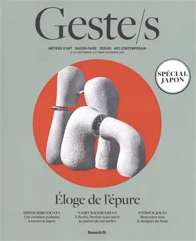 Geste.s, n° 15. Eloge de l'épure