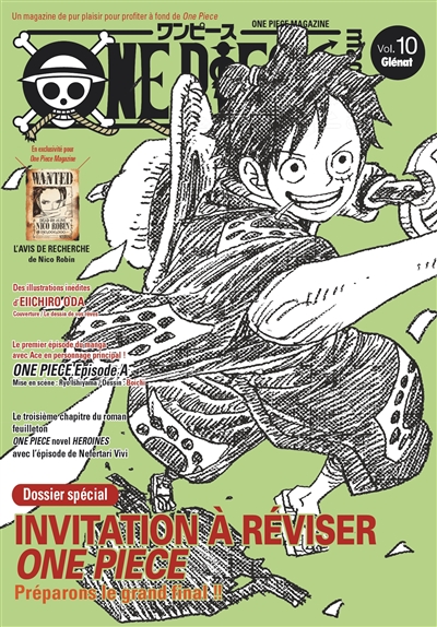 one piece magazine, n° 10. invitation à réviser one piece : préparons le grand final !