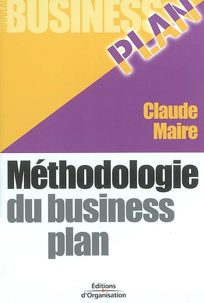 méthodologie du business plan