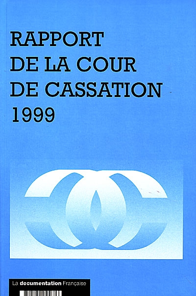 Rapport de la Cour de cassation 1999