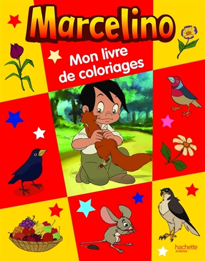 Mon livre de coloriages Marcelino