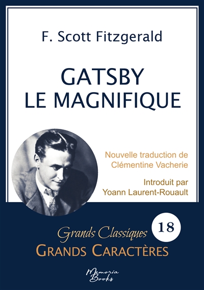 Gatsby le Magnifique en grands caractères : Police Arial 18 facile à lire