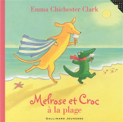 Melrose et Croc à la plage