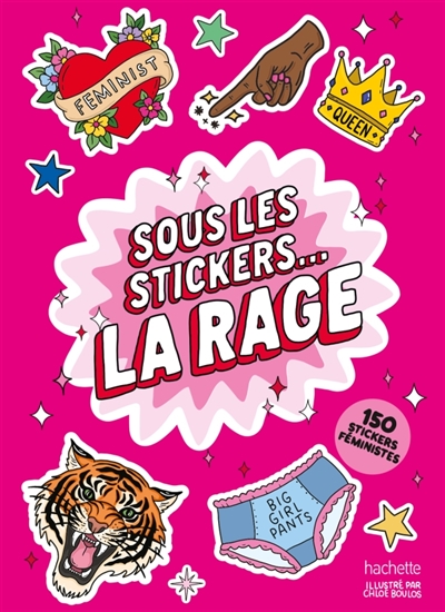 Sous les stickers... la...