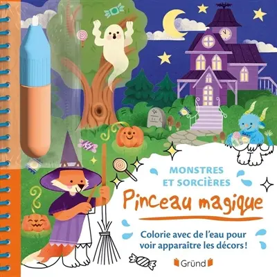 Pinceau magique : Monstres et sorcières