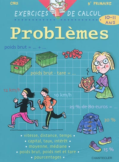 Problèmes, CM2-5e primaire, 10-11 ans