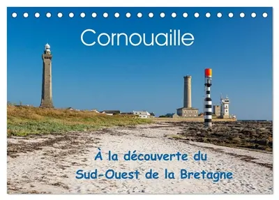 Cornouaille A la découverte du Sud-Ouest de la Bretagne (Calendrier de bureau 2026 DIN A5 vertical), CALVENDO calendrier mensuel : Un tour de Concarneau à l'île-de-Sein