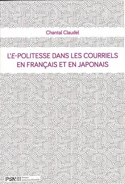 L'e-politesse dans les courriels en français et en japonais