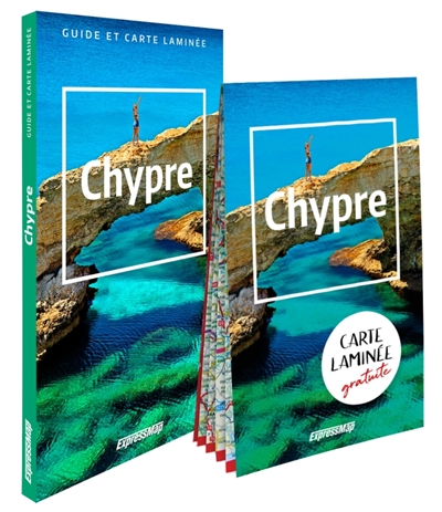 Chypre : guide et carte laminée