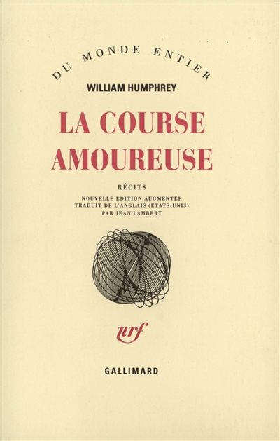 La course amoureuse : récits