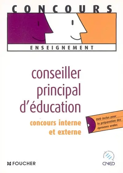 Conseiller principal d'éducation : concours interne et externe