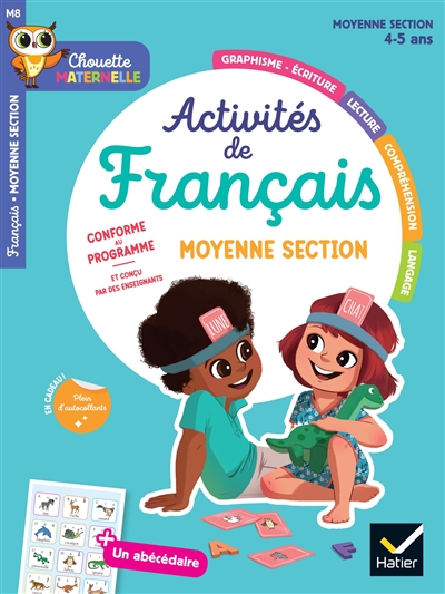 Activités de français, maternelle moyenne section, 4-5 ans
