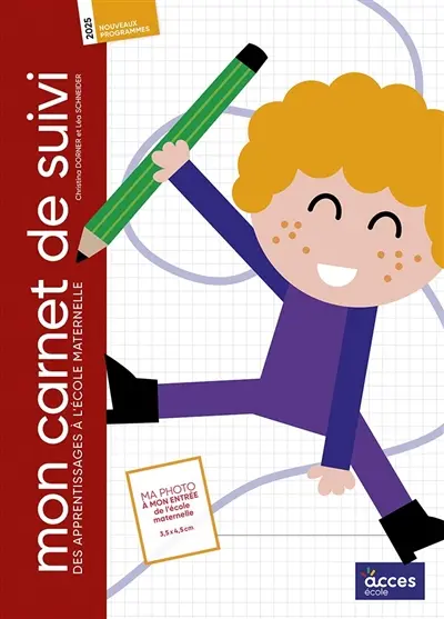 Mon carnet de suivi des apprentissages à l'école maternelle