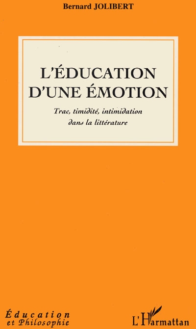 L'éducation d'une émotion : trac, timidité, intimidation dans la littérature