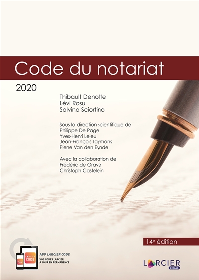 Code du notariat 2020