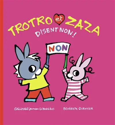Trotro et Zaza. Trotro et Zaza disent non !