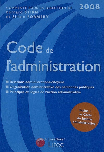 Code de l'administration 2008