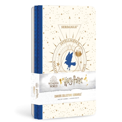 harry potter wizarding world : cahiers collectors serdaigle : pack de 3 cahiers