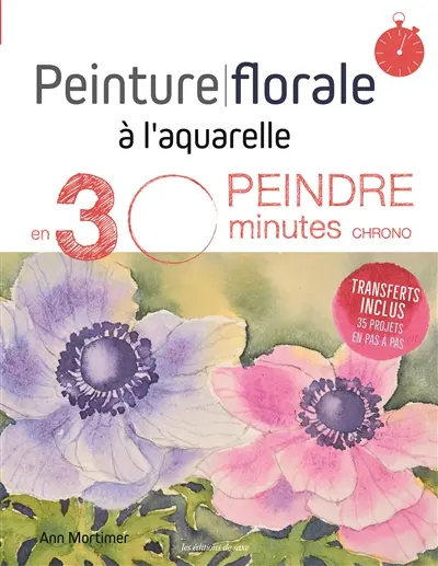 Peinture florale à l'aquarelle : peindre en 30 minutes chrono