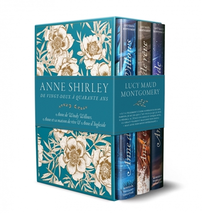 Coffret saga Anne Shirley 4 à 6 : de vingt-deux à quarante ans