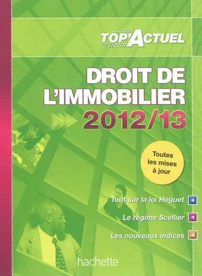 Droit de l'immobilier : 2012-13