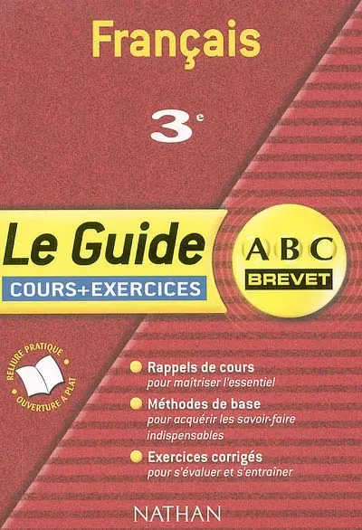 Français, 3e : cours et exercices