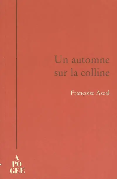 Un automne sur la colline