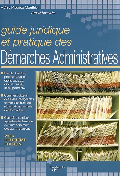 Guide juridique et pratique des démarches administratives