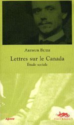 Lettres sur le Canada : étude sociale