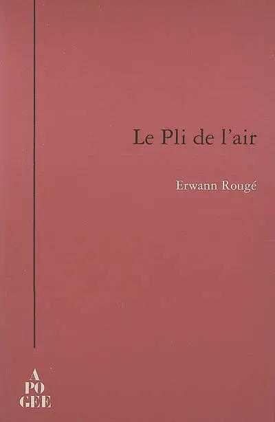 Le pli de l'air