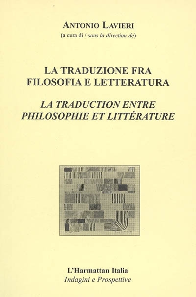 La traduction entre philosophie et littérature