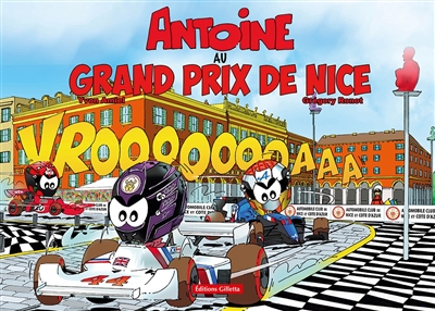 couverture du livre Antoine le pilote. Vol. 17. Antoine au Grand Prix de Nice