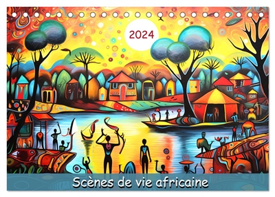 Scènes de vie africaine (Calendrier de bureau 2026 DIN A5 vertical), CALVENDO calendrier mensuel : Plongez dans la magie de l'Afrique tout au long de l'année avec ce calendrier qui célèbre la culture, la diversité et la richesse de l'Afrique.