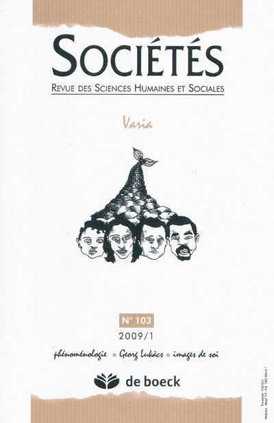 Sociétés, n° 103. Varia