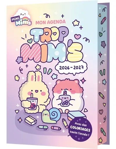 Mon agenda trop Mim's : 2026-2027