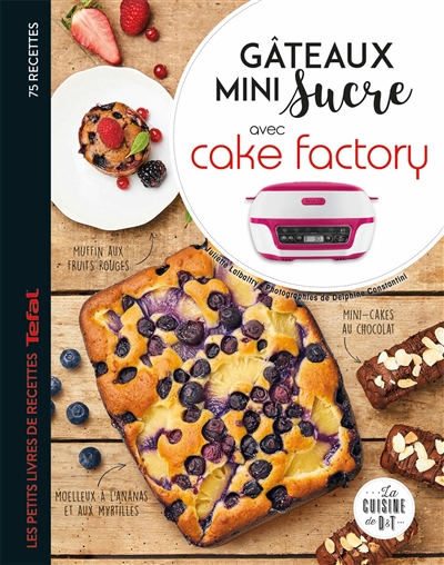 gâteaux mini sucre avec cake factory : 75 recettes