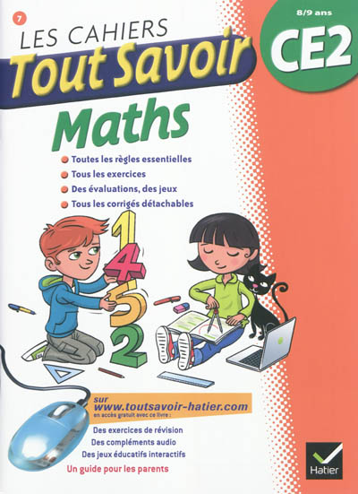 Les cahiers Tout Savoir Maths CE2