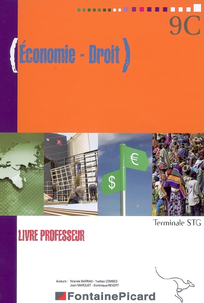 Economie droit, terminale STG : livre professeur
