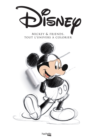 Disney : Mickey & friends, tout l'univers à colorier