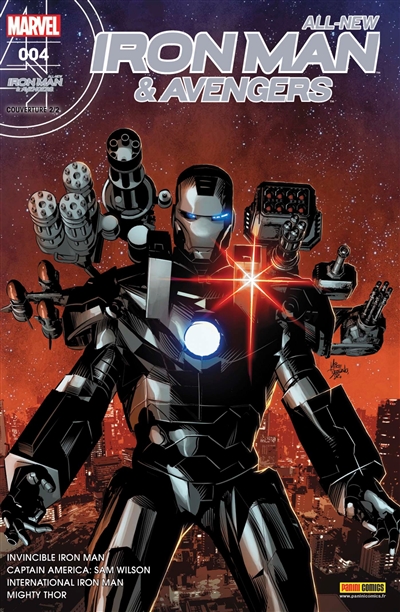 All-New Iron Man & Avengers, n° 4. Couverture 2